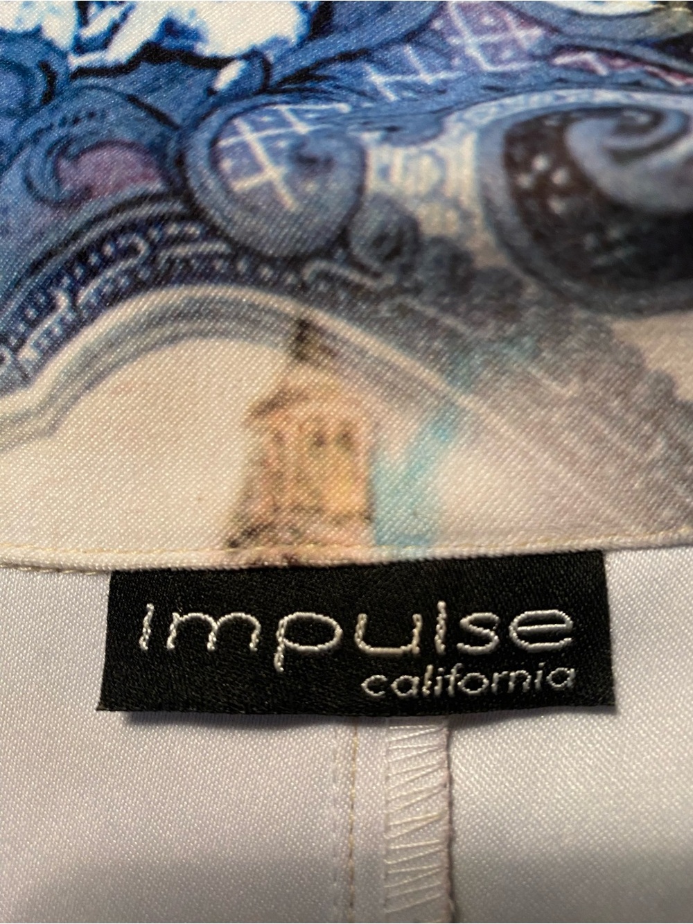 Pulse multicolor paisley print top - Picture 2 of 6